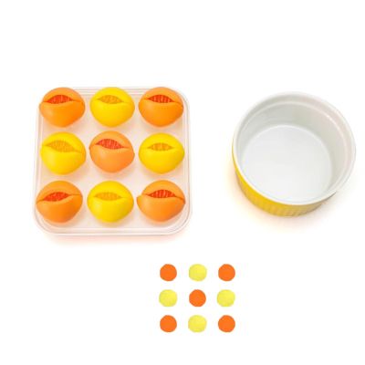 LLTCMAOYI Creative Stuffed Ball Children's Toys, Kindergarten Living Area Educational Children's Toys,Yellow