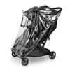 UPPAbaby Minu Duo Rain Shield - Waterproof and Windproof Coverage - Ventilated Design - Quick Attachment - Easy Access to Children view 1