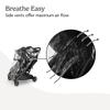 UPPAbaby Minu Duo Rain Shield - Waterproof and Windproof Coverage - Ventilated Design - Quick Attachment - Easy Access to Children view 4
