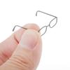 1/6 Scale Action Figure Components Glasses 2.3x2.3cm - Black view 3