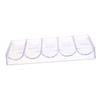 BESTonZON 1pc Poker Chips Organizer Case Acrylic Storage for Poker Chips Item Storage Compact Design for Easy Organization and view 1