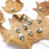 10Pieces Halloween Skull Heads Scary Prank Props Terrifying Skull Skeleton Ornament for Roombreak view 3