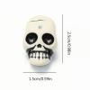10Pieces Halloween Skull Heads Scary Prank Props Terrifying Skull Skeleton Ornament for Roombreak view 4