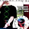 7YO S7 Responsive Yoyo for Kids 8-12, Dual Purpose Yo Yo Professional Yoyos with Case, Bearing Tools, 10 Strings - Black Blue Red view 2