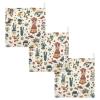 Flradish Baby Washcloths 5 Pack Pure Cotton Highly Absorbent and Soft Mexican Style Baby Towels Reusable Face Cloths Set - 12 x 12 Inches view 2
