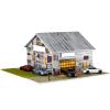 1/64 Scale Display Case Car Garage with American Factory Style LED Light Series Show Case 5 Parking Spaces view 1