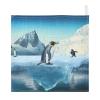 Flradish Baby Washcloths 5 Pack Pure Cotton Highly Absorbent and Soft Penguin Glacier Baby Towels Reusable Face Cloths Set - 12 x 12 Inches view 3