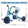 Kids Tricycle for Ages 3+, Preschool Daycare Playground Kids Balance Bike, Home Toddler Trike with Bell and Rubber Wheels, Boys and Girls Indoor/Outdoor Play Equipment view 2