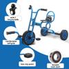 Kids Tricycle for Ages 3+, Preschool Daycare Playground Kids Balance Bike, Home Toddler Trike with Bell and Rubber Wheels, Boys and Girls Indoor/Outdoor Play Equipment view 4