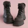 1/6 Scale Female Figure Shoes Martin Boots Model for 12-inches Action Figure Body Doll, 1/6 Action Figure Female Thick Bottom Martin Boots Shoes Costume Clothing Accessory (deep Green) view 1