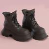 1/6 Scale Female Figure Shoes Martin Boots Model for 12-inches Action Figure Body Doll, 1/6 Action Figure Female Thick Bottom Martin Boots Shoes Costume Clothing Accessory (deep Green) view 2