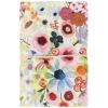 Primitives by Kathy Blooms Journal,quality vibrant hand illustrated floral bouquets on textured fabric knit flower accents Wrap around string closure, 48 unlined pages view 1