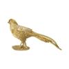 (Woobia) Ovia Kinkay Gold 19.4 x 5.3 x 10.4 inches (49.2 x 13.5 x 26.5 cm) Doll Figurine Figurine Animal Garden Decoration Bird H14158-12 view 1