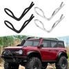 ECSiNG 60pcs 90-Degree Angle Body Clips Bent Spring Pins 1.2mm Rod for 1/10 and Some 1/12 Scale Model Car Crawler Truck Black and Silver 30pcs Each view 3