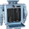 Wind Up Vintage Robot, Metal Tin Drumming Robot, Retro Classic Clockwork Spring for Collection, Xmas, Gifts, Party, Birthday, Festival (Blue) view 4