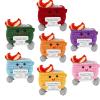7 PCS Emotional Support Dumpster Fire CrochetKnitted Dumpster Fire Ornament Toy, Cute Stocking Stuffers for Friend, Dumpster fire Desk Accessories view 1