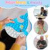 3 Pcs Fidget Toys for Kids,Push Bubble Bulk Sea Animals Sensory Toy Sets Fish Turtle Whale Stress Relief Figettes Classroom Prizes,Travel Stuffers Birthday Gifts for Toddler Teen Boys Girls Adults view 3