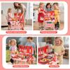 CUTE STONE BBQ for Kids, Toddler Grill Playset with Sound, Lights & Cool Mist Spray, Kids BBQ Grill Set with Utensils & Food, Play Grill Outdoor Cooking Toy, Childrens BBQ for Boys & Girls Ages 3+ view 2