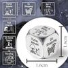 UNICRAFTALE Retirement Activity Dice 1 Set Stainless Steel Activity Decision Dice Retirement Gifts Coworker Colleague Employee Appreciation Gifts for Men Women Birthday view 4