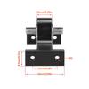 Aluminum Alloy 1/10 Transfer Case 70mm Width 5mm D-Shaped Shaft for RC Crawler Cheater Rigs MOA 1.9 Shafty LCG Chassis Build view 3