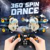 BEZGAR Monster Truck Toys - Remote Control Monster Truck with Spray, Light, Music, Dinosaur Toys for Kids, 1:20 Scale RC Truck with 360 Spins and Drifting, Remote Control Car for Boys 4-7 Golden view 4