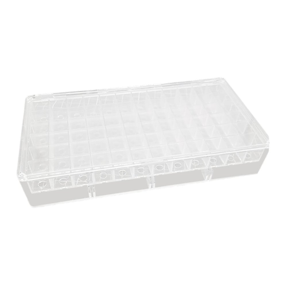 1/64 Model Car Wheel Storage Box Organizer Compact Gift Idea Acrylic Display Case Dustproof for Collectors Kids Adults Boys, 36 grid