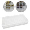 1/64 Model Car Wheel Storage Box Organizer Compact Gift Idea Acrylic Display Case Dustproof for Collectors Kids Adults Boys, 36 grid view 3