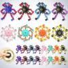 Class Valentines Transformable Fidget Spinners,Funny Stress Relief Sensory Fidget Toys,Deformable Chain DIY Robot Fingertip Gyros Toys Party Favors Kids Easter Basket Stuffers (24PC) view 1
