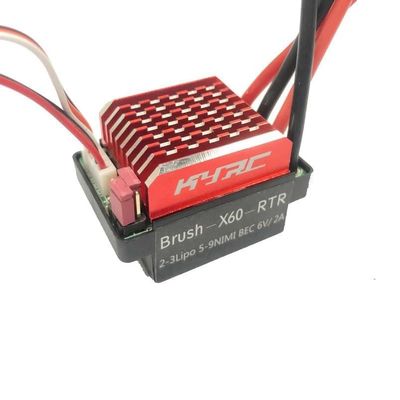1/10 RC Car Crawler Brush-X60 2-Way 60A Brushed Electric Speed Controller