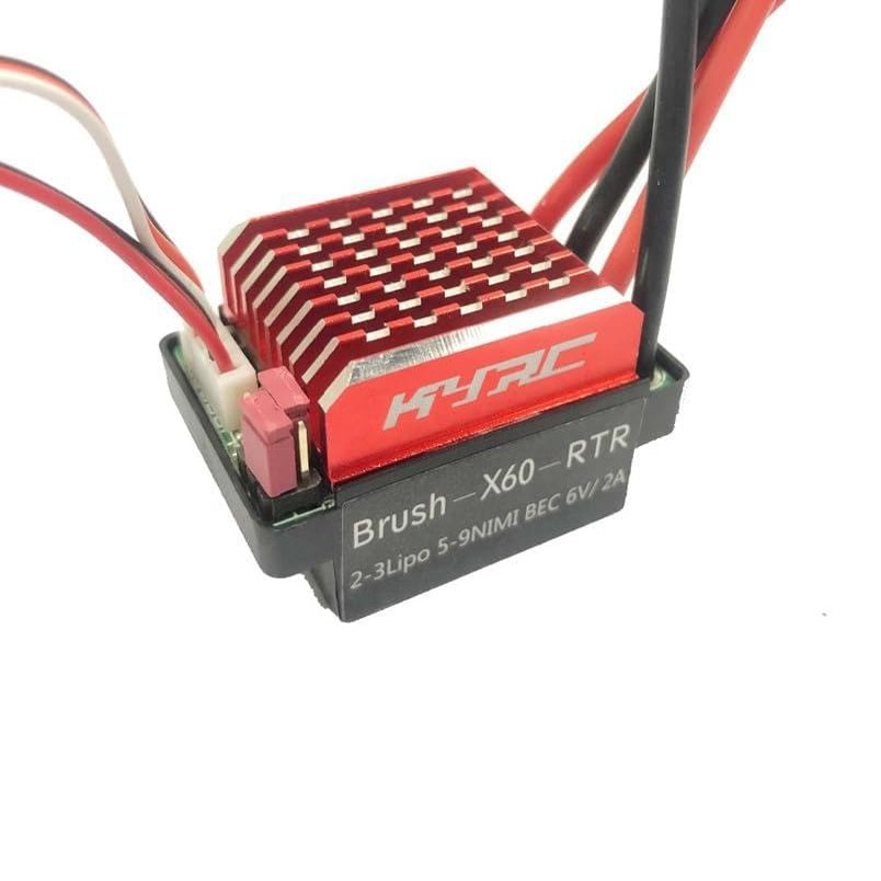 1/10 RC Car Crawler Brush-X60 2-Way 60A Brushed Electric Speed Controller