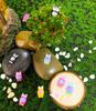 100PCS Mini Owl Decor for Dollhouse Resin Tiny Owl for Crafts Micro Miniature Owls for Fairy Garden Dollhouse Micro Landscaping Decoration view 2