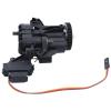 2 Speed Transmission Gearbox with Internal Gears and Servo for 1/10 RC Crawler for TRAX-XAS TRX4 TRX6 Upgrade Parts view 3