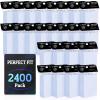 2400 Pack Card Sleeves, Perfect Fit Inner Sleeves Ideal for Double-Sleeving, Trading Card Sleeve Compatible with MTG, TCG, Gaming Cards view 1