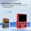 Case for R36MAX Retro Handheld Game Console, Sillence Material,Shock-Absorbing and Anti Drop Protection Soft Shell,RED. view 4