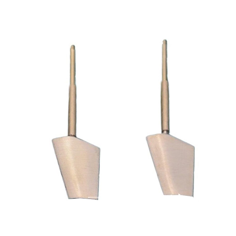 1/72 JMSDF PT-15 Torpedo Boat Brass Rudder Set, RC Conversion Upgrade for Scale Model Ships (Pair)