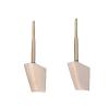 1/72 JMSDF PT-15 Torpedo Boat Brass Rudder Set, RC Conversion Upgrade for Scale Model Ships (Pair) view 1
