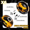 Professional Responsive Yoyo X6 for Kids Beginner, Dual Function Fingerspin Yo yo with Unresponsive Yoyo Bearing Kits, 10 Strings, Yo-Yo Case (Black Gold) view 4