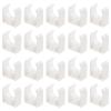 Totority 20mm DC Motor Mount Bracket 20pcs Secure Adjustable Holder for RC Cars, DIY Toys & Robotics Projects - Easy Installation & Universal Fit view 1