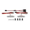 FLMLF CNC Metal Brake Light Rear Taillight Lamp Kit Silver for 1/5 Losi 5ive-T RV LT Km X2 RC CAR Parts view 2