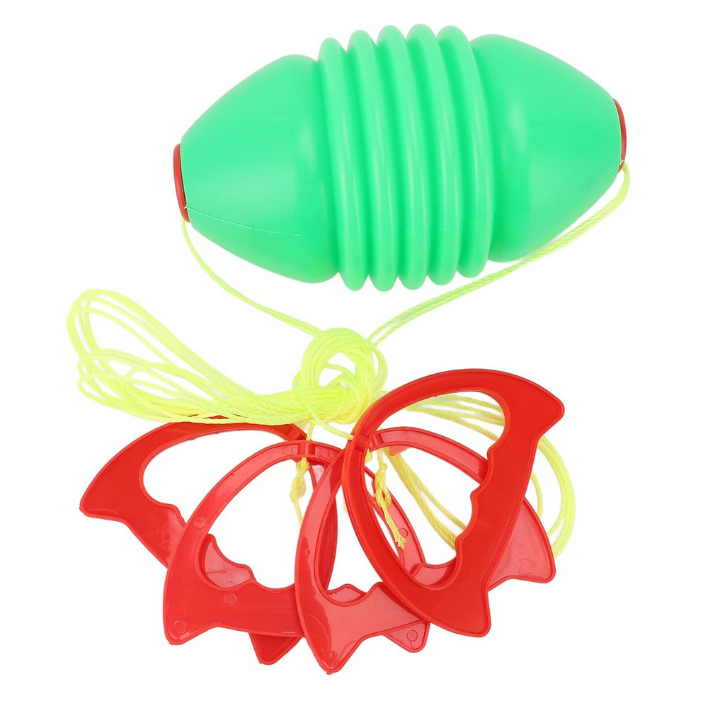 2 Pcs Pull Ball Toy Parent Child Interaction 2 Person Cooperative Sliding Ball Toy (Threaded Style)