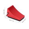4 pcs RC Model Car Wheel Chock Good Fixation Anti Slip Bottom RC Aluminum Alloy Wheel Chock Redcat Gen8 Axial SCX10 (Red) view 3