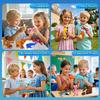 HOGOKIDS 24 Pack Valentines Party Favors for Kids  1000 PCS Mini Animals Building Block Toy Set for Valentines Day Goodie Bag Stuffers Classroom Prizes Birthday Gifts for Kids Ages 6+ view 4
