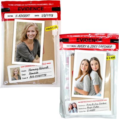 Unsolved Case Files - 2 Case Bundle Harmony Ashcroft and Avery Gardner Cases