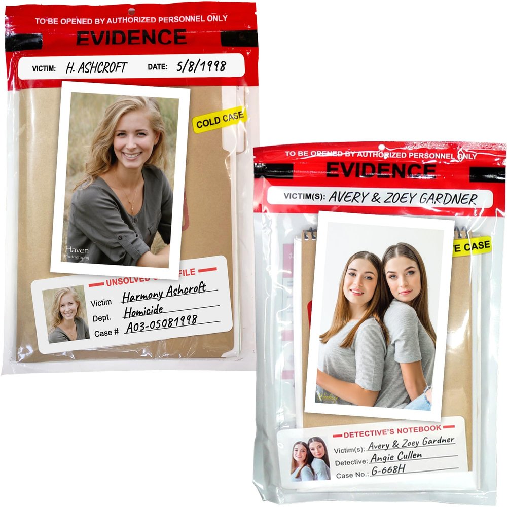 Unsolved Case Files - 2 Case Bundle Harmony Ashcroft and Avery Gardner Cases