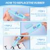24 Pcs Cute Retractable Eraser for Pencils Cute Supplies Kawaii Erasers Fun Cartoon Erasers Classroom Supplies Party Favors Gift view 3