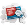 Apostrophe Games Dry Erase Tokens - 52 Reusable Board Game Pieces (1", 2" & 3"), DIY, RPG  Create Your Own Custom Tiles view 1