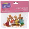 3D Miniature Resin Bunny Figurines for Easter Decor - 4 Pieces view 3