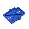 CHRCOED Aluminum ESC Mounting Plate for Traxxas Mini Maxx RC Car,Blue view 2