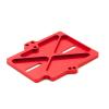 CHRCOED Aluminum ESC Mounting Plate for Traxxas Mini Maxx RC Car,Red view 2