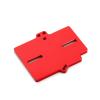 CHRCOED Aluminum ESC Mounting Plate for Traxxas Mini Maxx RC Car,Red view 3